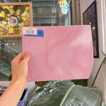 Pink Blush Opal Double Roll Fusible 90 COE