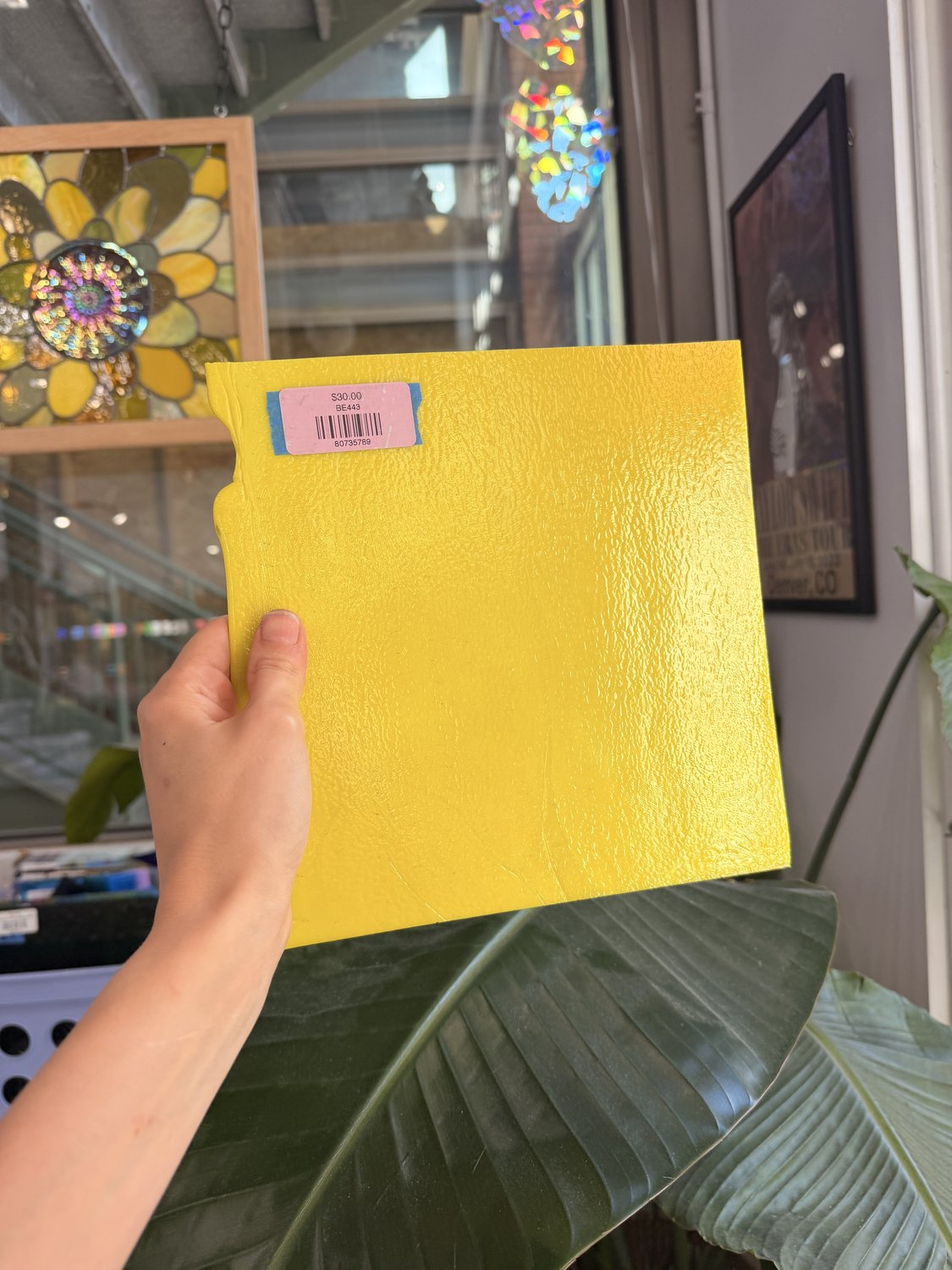 Bullseye Lemon Yellow Canary Fusible 90 COE – BE443