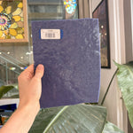 Vintage Semi-Opaque Purple Bullseye