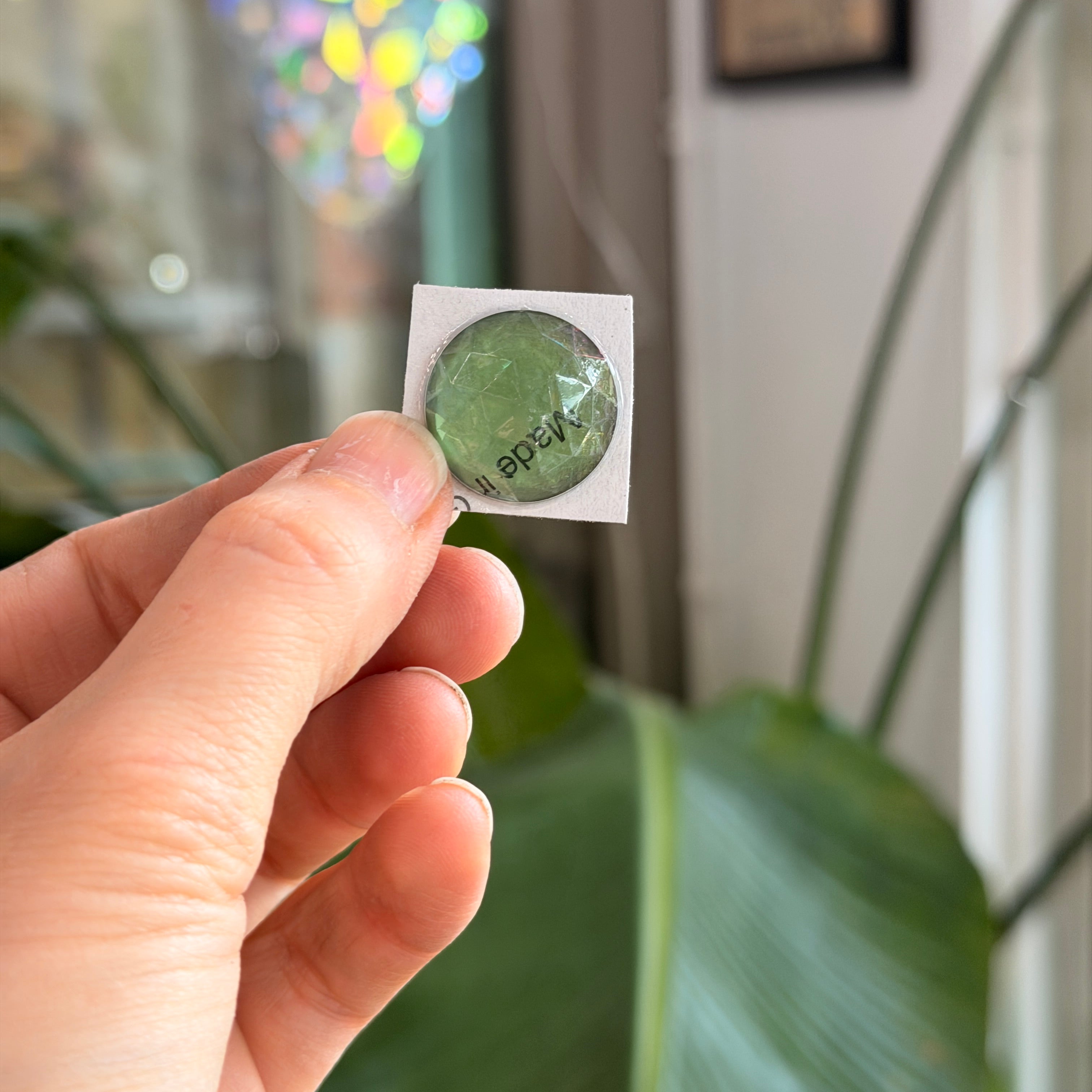 Moss Green Jewel - Round (20mm) Tools Colorado Glass Works