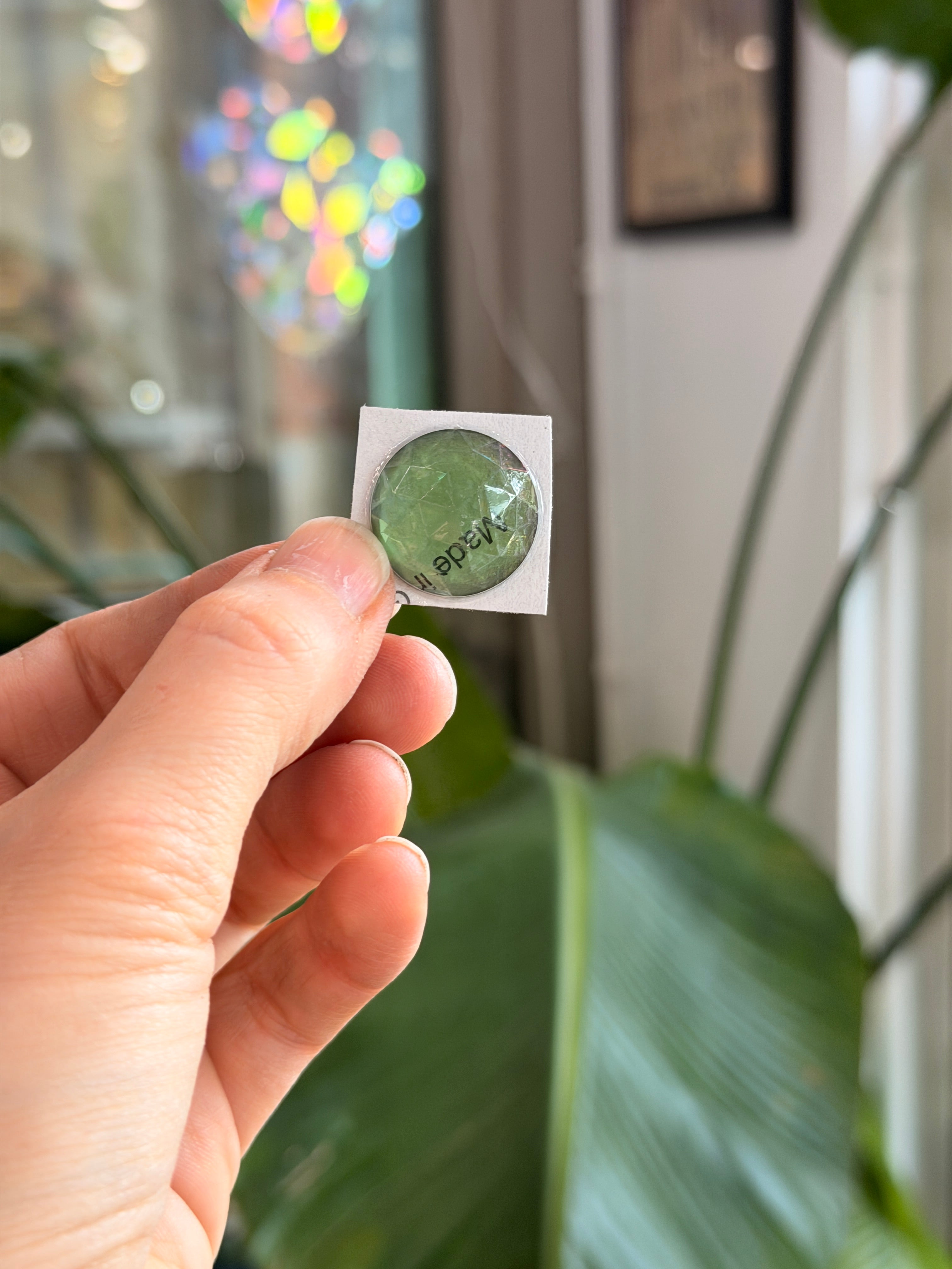 Moss Green Jewel - Round (20mm) Tools Colorado Glass Works