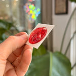 Light Red Jewel - Round (30mm) Tools Colorado Glass Works