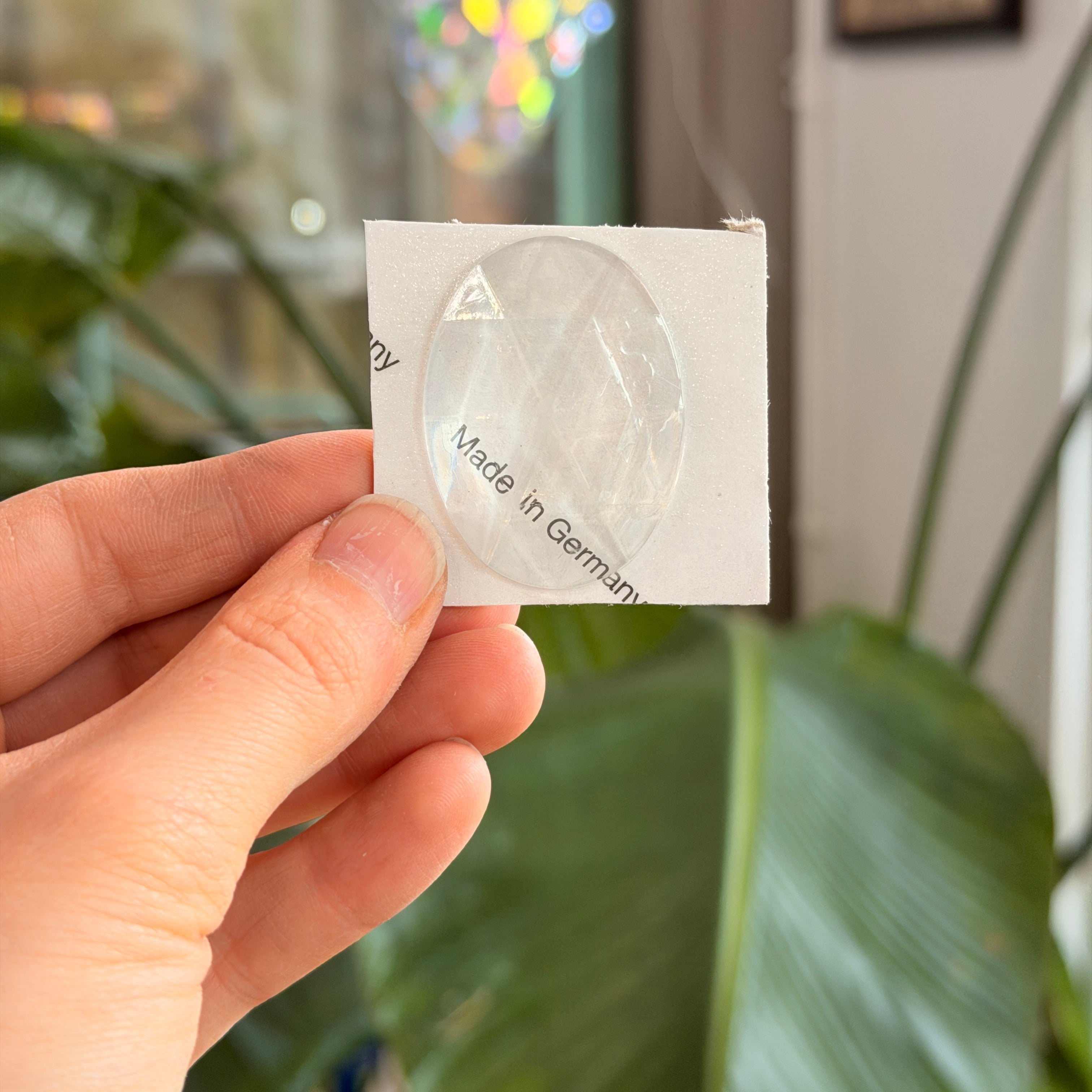Clear Jewel - Oval (40 x 30 mm)