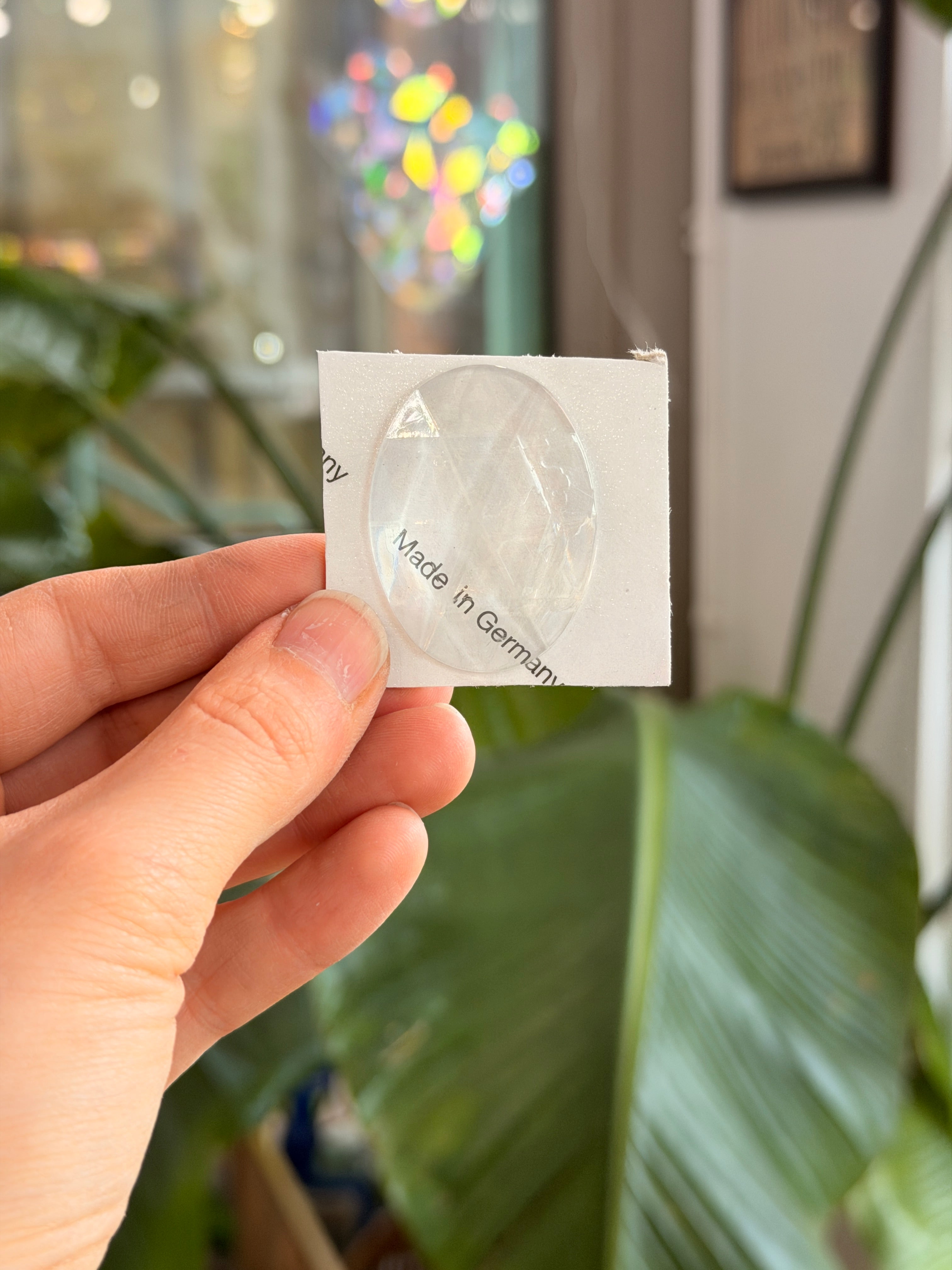 Clear Jewel - Oval (40 x 30 mm) Tools Colorado Glass Works