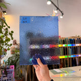 Medium Blue Transparent Sheet Glass Colorado Glassworks 10x8in (WM-53768237)