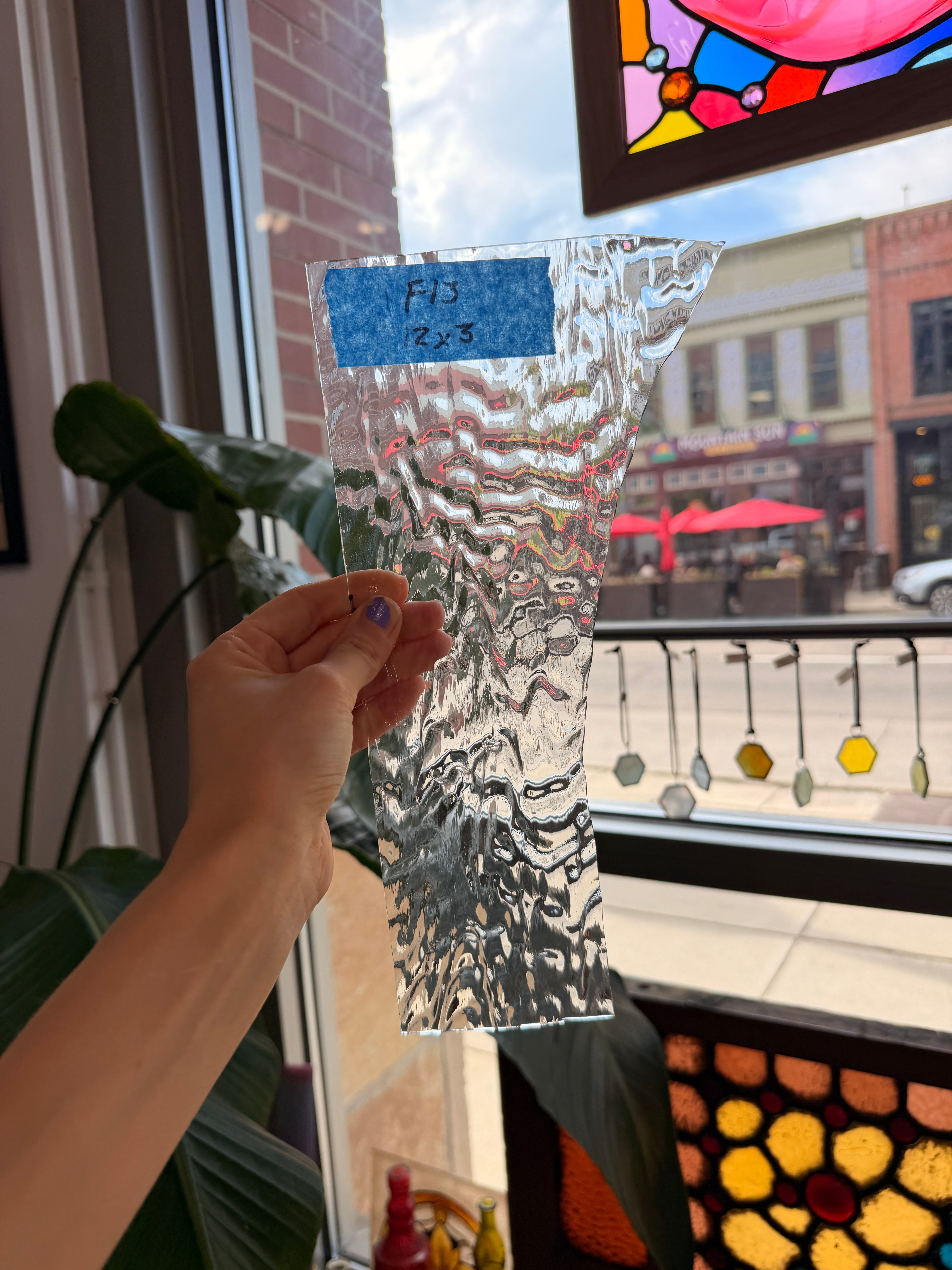 Clear Ripple Textured Sheet Glass Colorado Glassworks