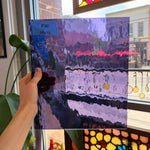 Grape Purple Waterglass Oceanside Fusible 96 COE