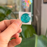 Blue Green (Teal) Jewel - Round (20mm) Tools Colorado Glass Works