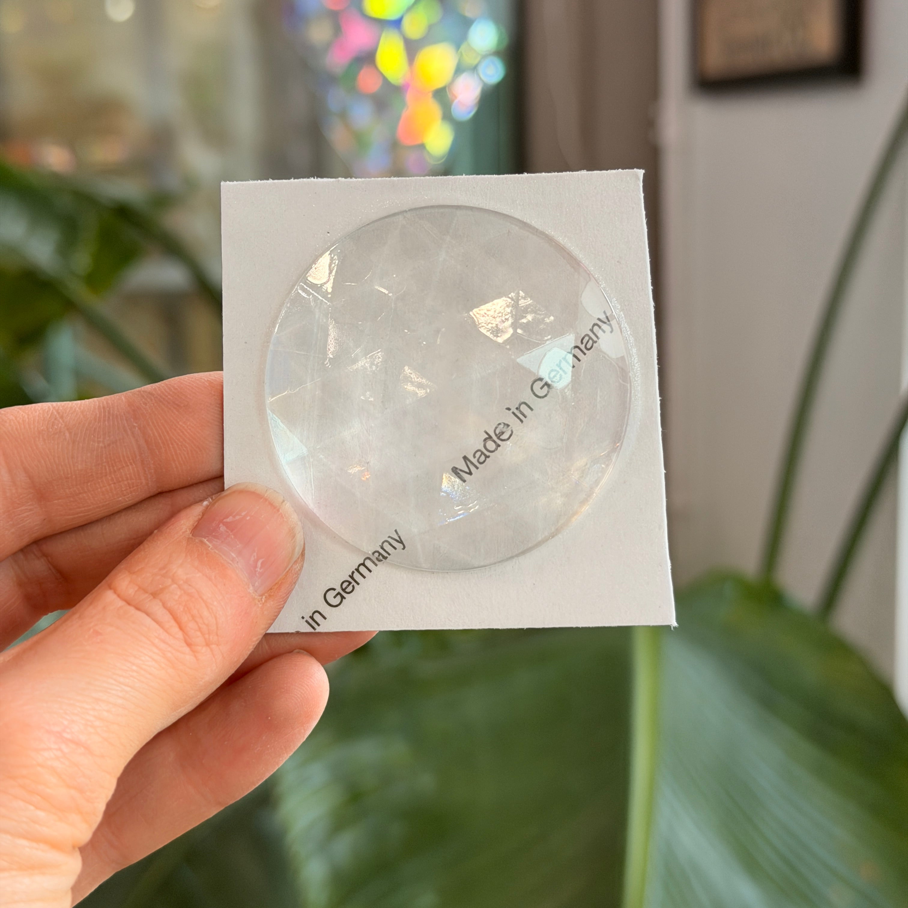 Clear Jewel - Round (50mm)