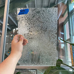 Clear Glue Chip Sheet Glass Colorado Glassworks GC140 (12x8in)