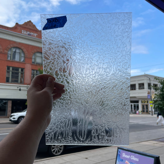 Clear Glue Chip Sheet Glass Colorado Glassworks