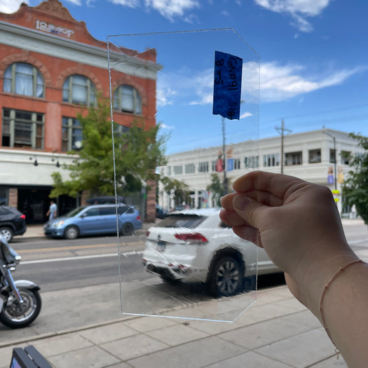 Clear GNA Sheet Glass Colorado Glassworks