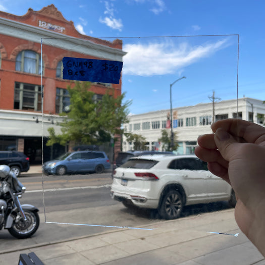 Clear GNA Sheet Glass Colorado Glassworks