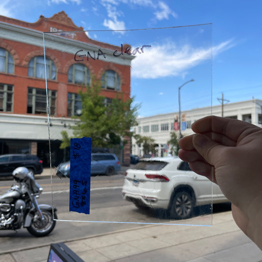 Clear GNA Sheet Glass Colorado Glassworks