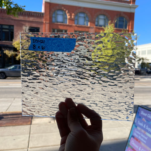 Clear Hammered Industrial Sheet Glass Colorado Glass Works