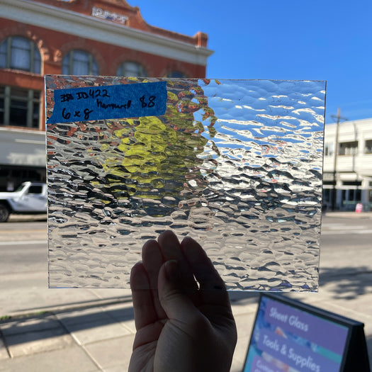 Clear Hammered Industrial Sheet Glass Colorado Glass Works