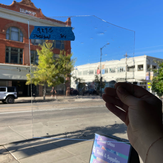 Clear Seeded Transparent Industrial Sheet Glass Colorado Glass Works