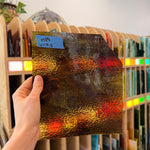 Brown Green Mixed Wispy Sheet Glass Colorado Glass Works