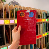 Red Opal Thin Fusible Bullseye 90 COE Sheet Glass Colorado Glassworks