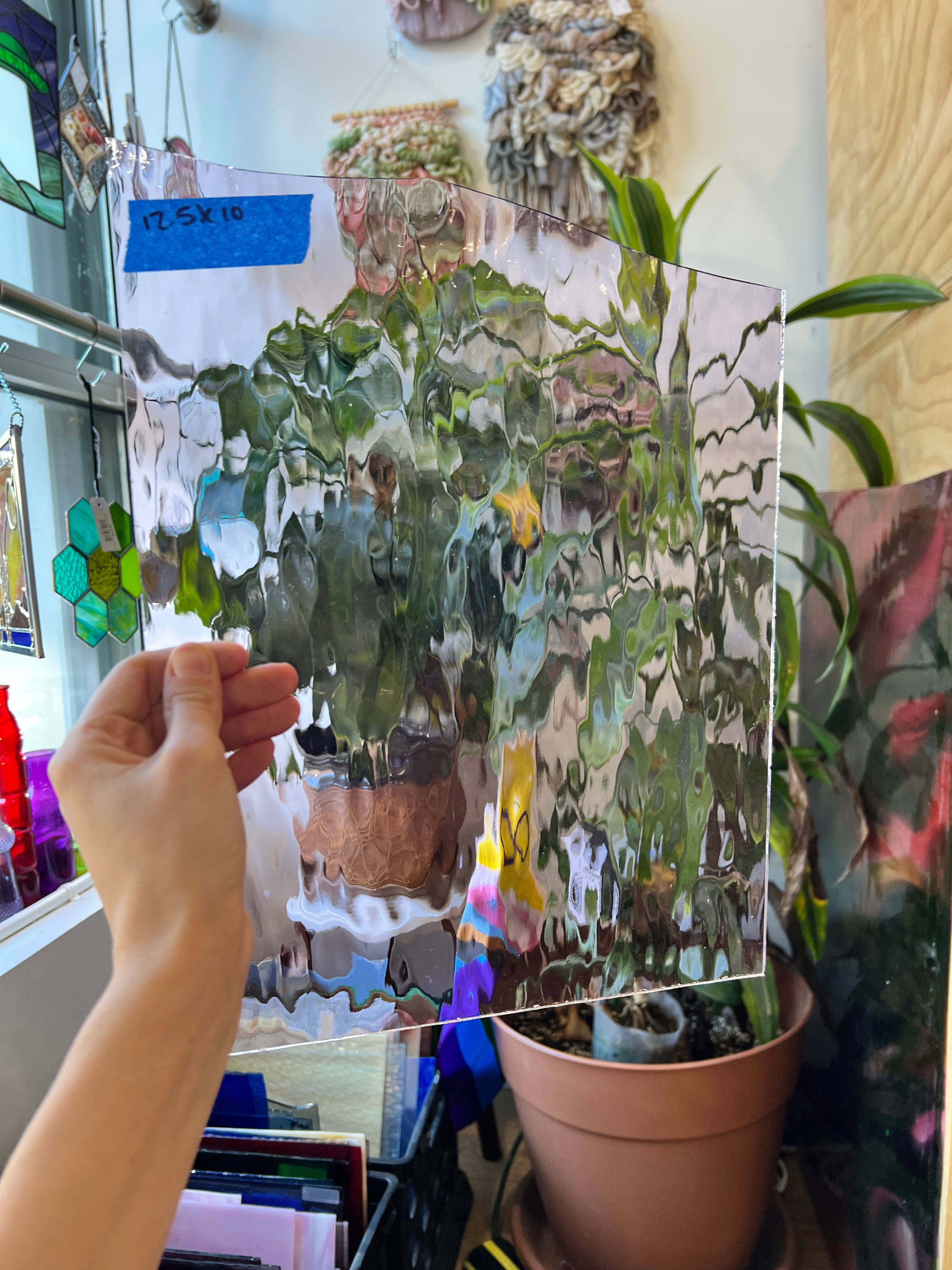 Light Pink Spectrum Waterglass Sheet Glass Colorado Glassworks