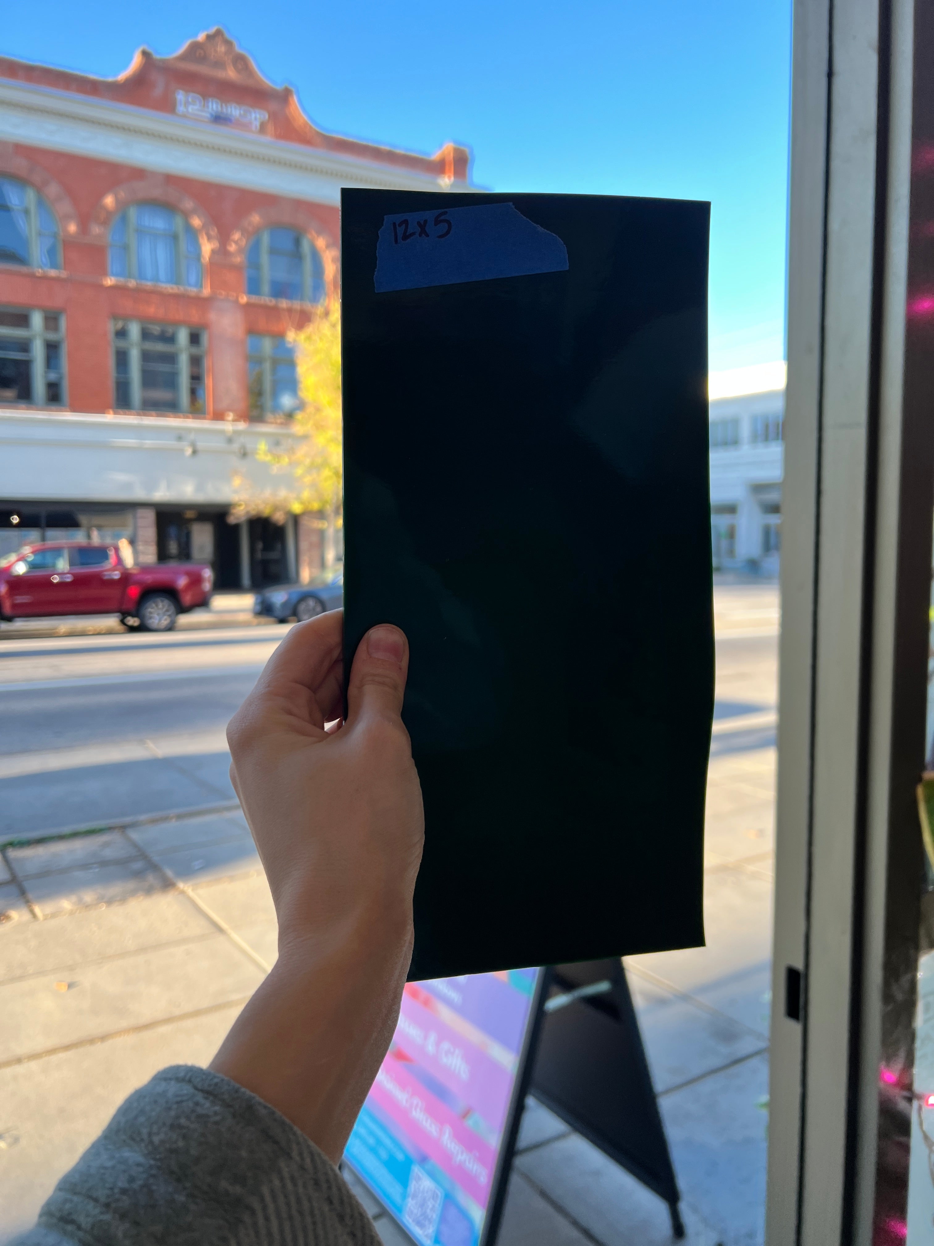 Forest Green Solid Opaque Spectrum Sheet Glass Colorado Glassworks