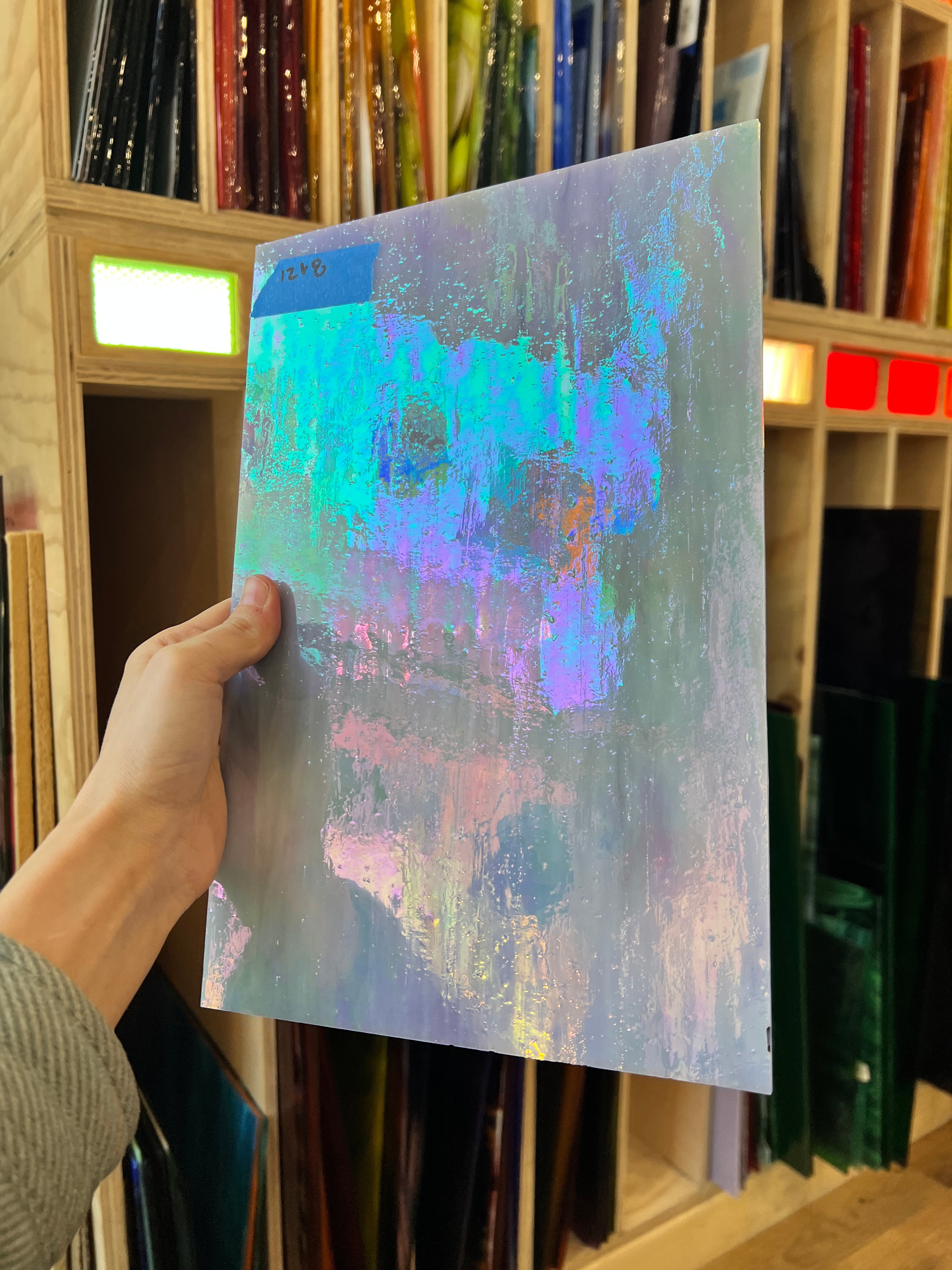 Purple Opaque Iridescent Choice