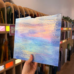 Rocky Mountain Skys Dark Blue White Clear Iridescent Fusible 90 COE Sheet Glass Colorado Glassworks