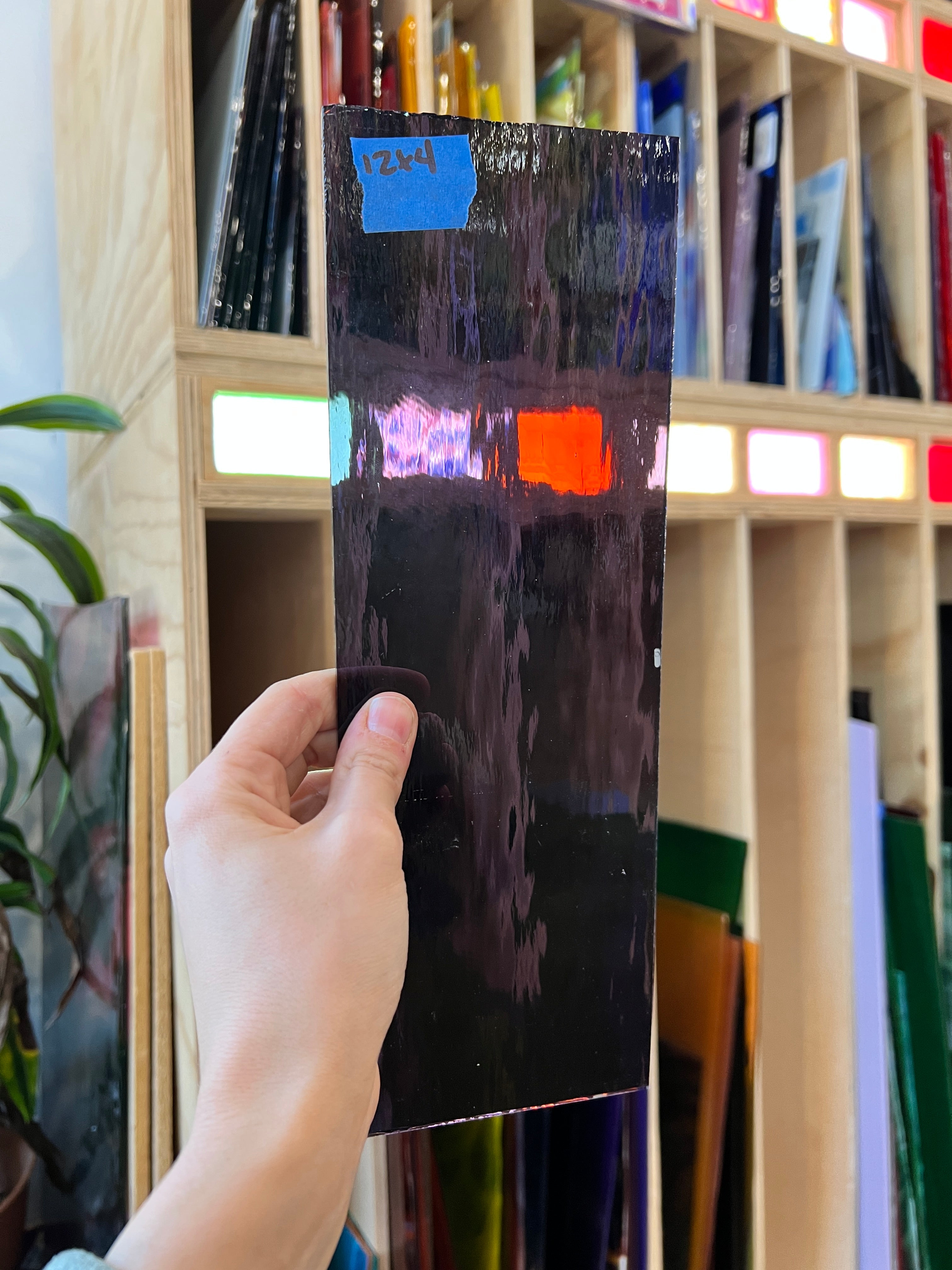 Purple Waterglass Transparent Spectrum Sheet Glass Colorado Glassworks