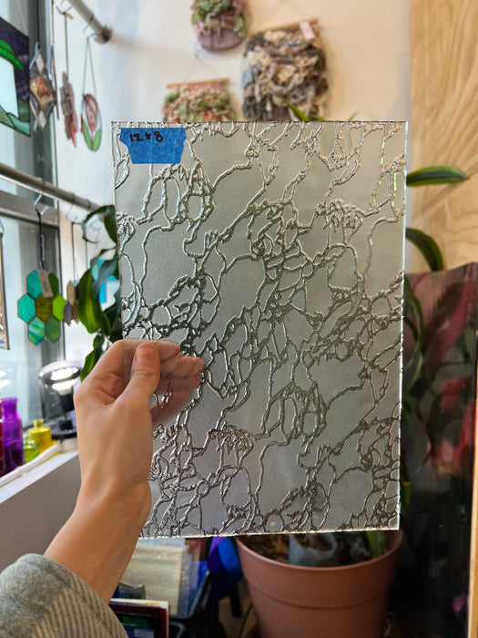 Frosted Niagara Clear Texture Sheet Glass Colorado Glassworks