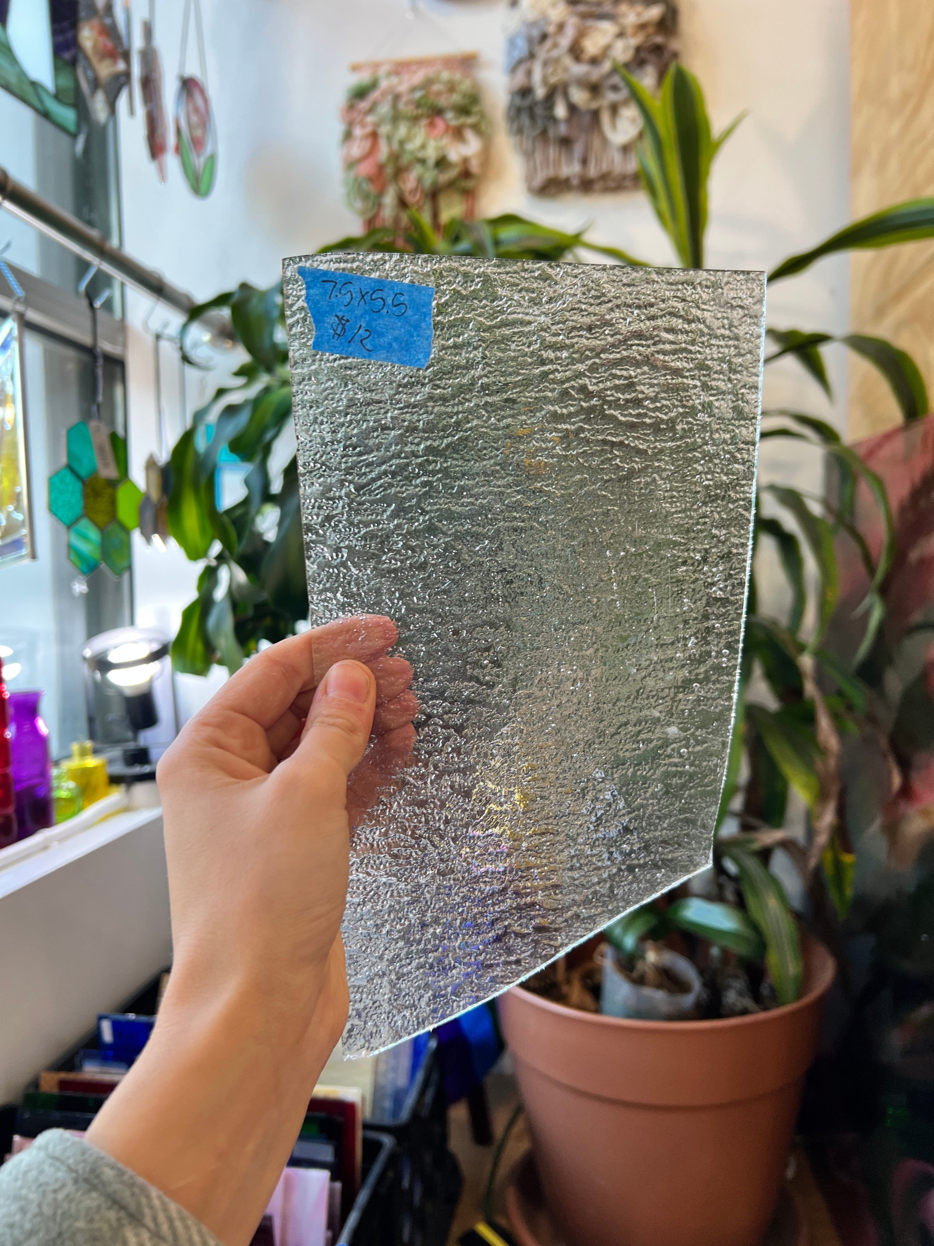 Clear Granite Spectrum Sheet Glass Colorado Glassworks