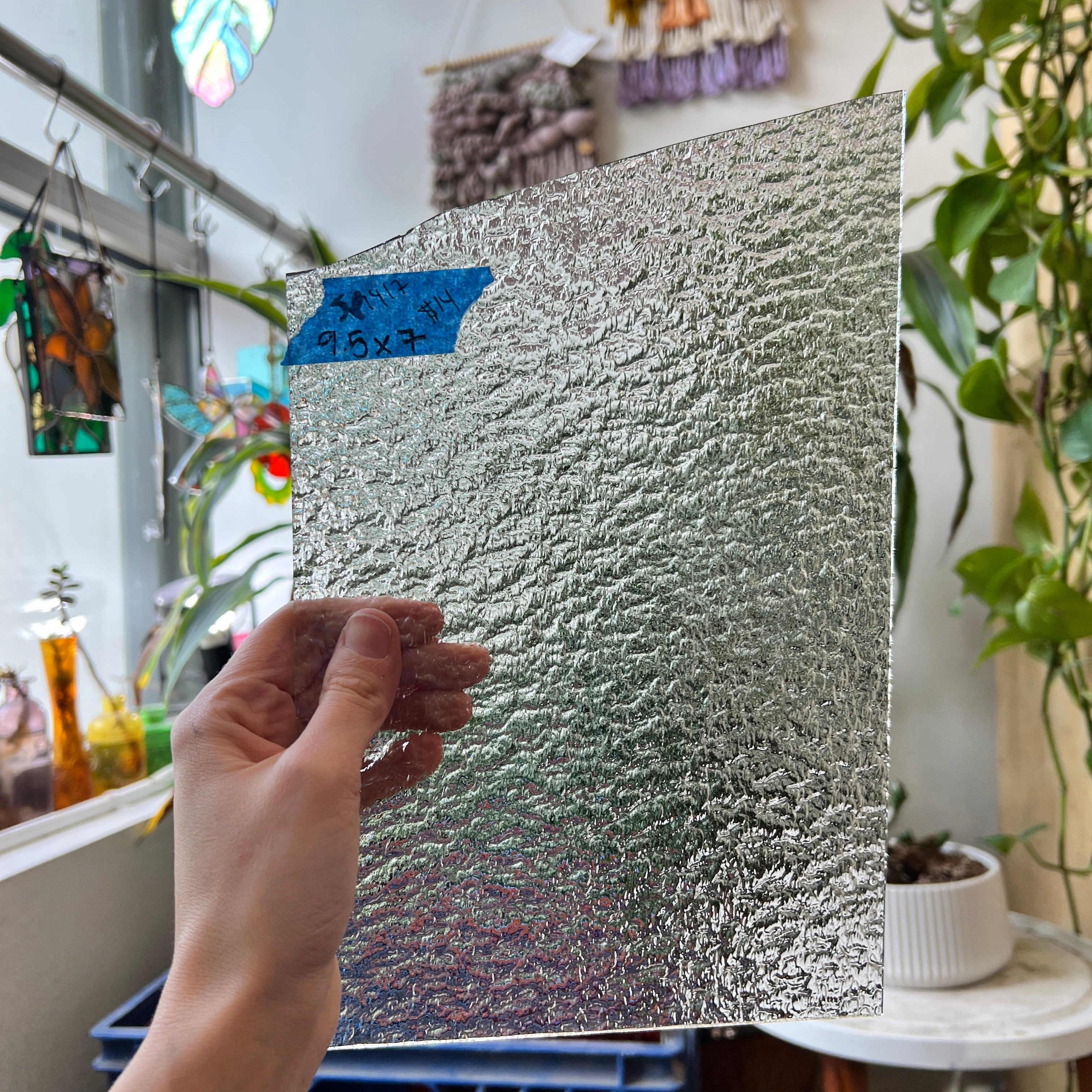 Clear Granite Spectrum Sheet Glass Colorado Glassworks