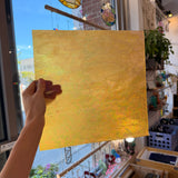 Beige Gold Stipple Iridescent Youghiogheny (Y 5002SPI)