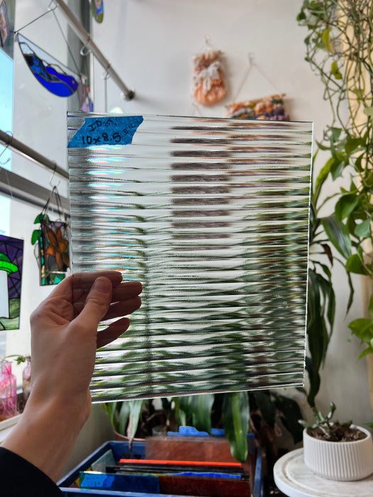 Clear Reeded Industrial Sheet Glass Colorado Glass Works
