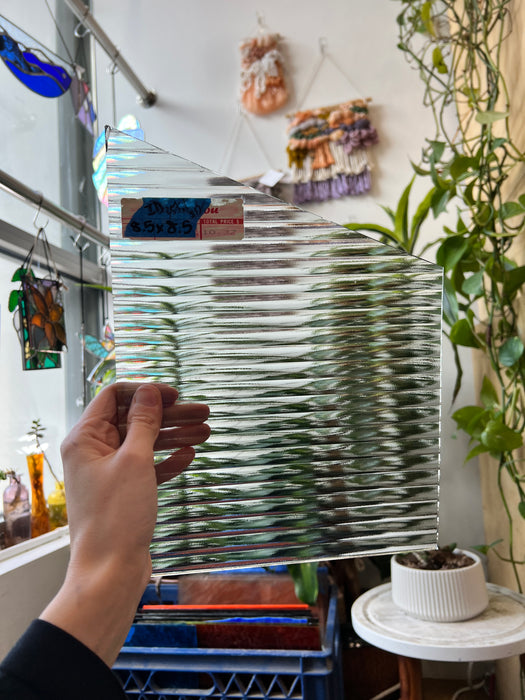 Clear Reeded Industrial Sheet Glass Colorado Glass Works