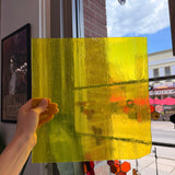 Yellow Transparent Cathedral Sheet Glass