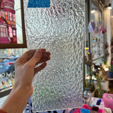 Clear Granite - Spectrum Sheet Glass Colorado Glassworks   