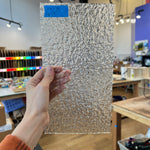 Clear Granite - Spectrum Sheet Glass Colorado Glassworks SP1165 (11.5x6in)  