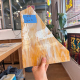 Amber White Wispy Armstrong Sheet Glass Armstrong
