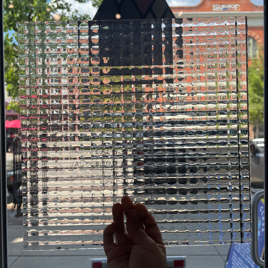 Listral Clear Textured Sheet Glass Colorado Glassworks