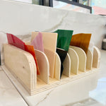 Made-To-Order Stained Scrap Glass Storage Shelf (variety of sizes) Tools Colorado Glassworks