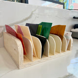 Made-To-Order Stained Scrap Glass Storage Shelf (variety of sizes) Tools Colorado Glassworks