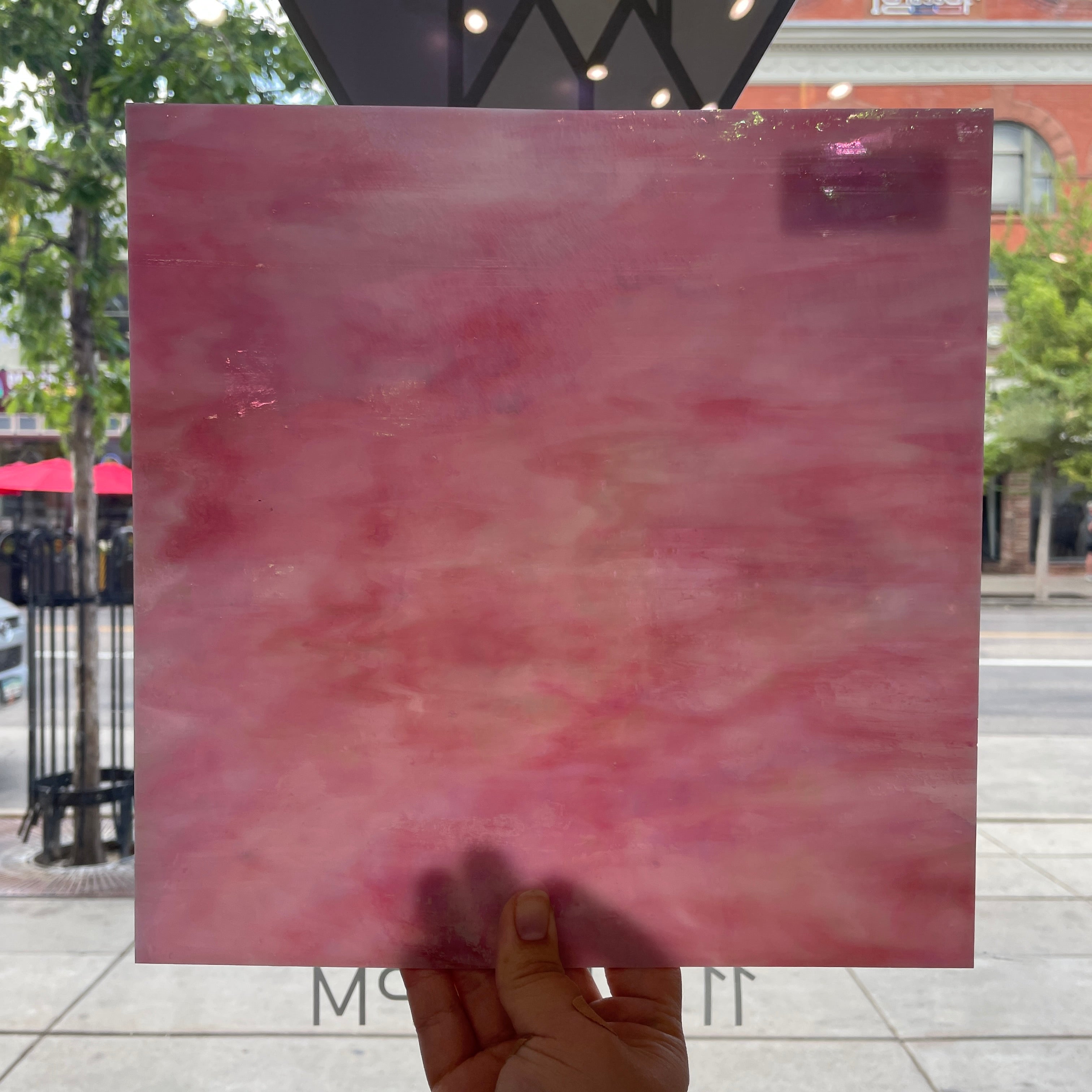 Pink Opaque Iridescent Choice (CHG 9002IR) Colorado Glassworks