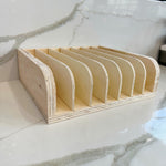 Made-To-Order Stained Scrap Glass Storage Shelf (variety of sizes) Tools Colorado Glassworks