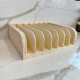Made-To-Order Stained Scrap Glass Storage Shelf (variety of sizes) Tools Colorado Glassworks