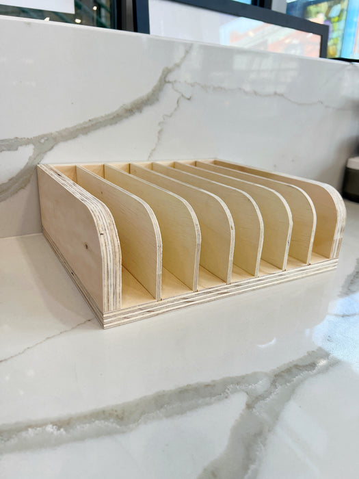 NEW! Made-To-Order Stained Scrap Glass Storage Shelf (variety of sizes) Tools Colorado Glassworks
