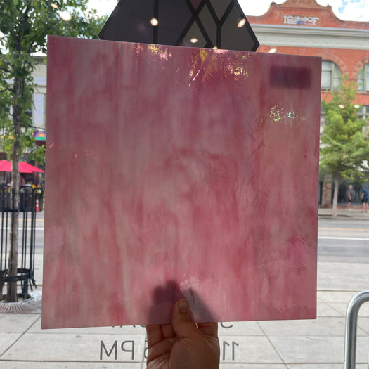 Pink Opaque Iridescent Choice (CHG 9002IR) Colorado Glassworks