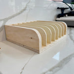 Made-To-Order Stained Scrap Glass Storage Shelf (variety of sizes) Tools Colorado Glassworks