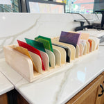 Made-To-Order Stained Scrap Glass Storage Shelf (variety of sizes) Tools Colorado Glassworks