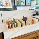 Made-To-Order Stained Scrap Glass Storage Shelf (variety of sizes) Tools Colorado Glassworks