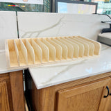 Made-To-Order Stained Scrap Glass Storage Shelf (variety of sizes) Tools Colorado Glassworks